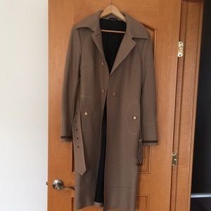 Costume National Women’s Wool Coat, Camel Color, size 44